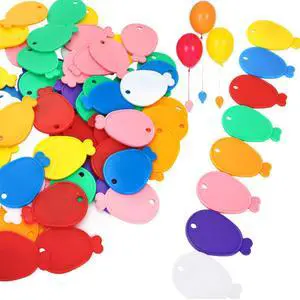 80 Pcs Plastic Balloon Weights, Reusable Colorful Balloons Pendants, Wedding Birthday Party Balloons Accessories for Helium Balloon Decoration 80 Pcs Plastic Balloon Weights, Reusable Colorful Balloons Pendants, Wedding Birthday Party Balloons Accessories for Helium Balloon Decoration