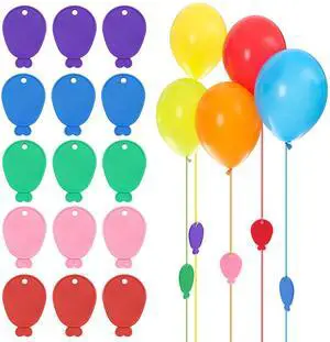 15 PCS Colorful Plastic Balloon Weights, Balloon Shape Design | Reusable Helium Balloon Weights for Weddings, Birthdays, Parties, Decorations 15 PCS Colorful Plastic Balloon Weights, Balloon Shape Design | Reusable Helium Balloon Weights for Weddings, Birthdays, Parties, Decorations