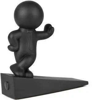 Cute Door Stop, Decorative and Sturdy, Well Designed Door Stopper, Effective to Hold Your Door Open, 1 Pack, Black (Patented) Cute Door Stop, Decorative and Sturdy, Well Designed Door Stopper, Effective to Hold Your Door Open, 1 Pack, Black (Patented)