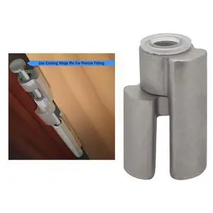 Door Saver 3 III Hinge Pin Stop for Residential Doors Fits All 3"" to 4-1/2"" Hinges (Satin Nickel) Door Saver 3 III Hinge Pin Stop for Residential Doors Fits All 3"" to 4-1/2"" Hinges (Satin Nickel)