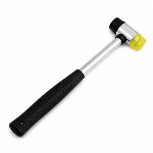 DoubleHead Rubber Mallet, Guitar Fret Luthier Tool for Jewelry, Leather Crafts & String Instruments DoubleHead Rubber Mallet, Guitar Fret Luthier Tool for Jewelry, Leather Crafts & String Instruments