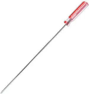 Phillips Screwdriver 10 Inch, #1 Extra Long Shaft Cross Head | Extra Long Screwdriver Non-Slip Handle, Secures Screws In Tight Spots, for Electronics and Auto Repair Phillips Screwdriver 10 Inch, #1 Extra Long Shaft Cross Head | Extra Long Screwdriver Non-Slip Handle, Secures Screws In Tight Spots, for Electronics and Auto Repair