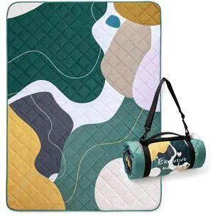 Waterproof Picnic Blankets 3-Layer 60x80 INCH Large Sandproof Beach Blanket Foldable Outdoor Blanket for Camping on Grass Picnic Mat Waterproof Picnic Blankets 3-Layer 60x80 INCH Large Sandproof Beach Blanket Foldable Outdoor Blanket for Camping on Grass Picnic Mat