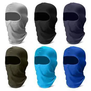 Balaclava Face Ski Mask: 6 Pack Windproof Breathable Full Head Mask | Wind Dust UV Protection Motorcycle Cycling Outdoor Sports Neck Gaiter for Men Women, Quick Dry & Washable, Blue Balaclava Face Ski Mask: 6 Pack Windproof Breathable Full Head Mask | Wind Dust UV Protection Motorcycle Cycling Outdoor Sports Neck Gaiter for Men Women, Quick Dry & Washable, Blue
