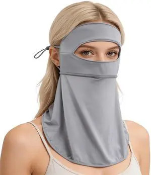 Summer-UV-Sun-Protection-Face-Mask for Women Men Cooling Breathable Outdoor Summer-UV-Sun-Protection-Face-Mask for Women Men Cooling Breathable Outdoor