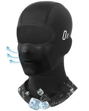 Balaclava Face Mask with Glasses Holes for Men Women Summer Cooling Shiesty Mask Sun UV Protection for Motorcycle Ski Work Black Balaclava Face Mask with Glasses Holes for Men Women Summer Cooling Shiesty Mask Sun UV Protection for Motorcycle Ski Work Black