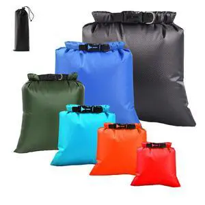 6PCS Wet Dry Bag Set Waterproof Bags for Swimming & Beach, Lightweight Water Proof Bags for Travel with RollTop Closure, MultiSize Waterproof Pouch for Water Sports & Beach Essentials 6PCS Wet Dry Bag Set Waterproof Bags for Swimming & Beach, Lightweight Water Proof Bags for Travel with RollTop Closure, MultiSize Waterproof Pouch for Water Sports & Beach Essentials