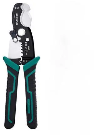 8 Inch Inch Wire Strippers Crimpers Cutter Pliers Multi-Function Hand Tool Cable Cutting Wire Cutters 8 Inch Inch Wire Strippers Crimpers Cutter Pliers Multi-Function Hand Tool Cable Cutting Wire Cutters