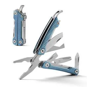 Multitool,11-in-1 Mini EDC Multitool, Gifts for Men, Stainless Steel Multi Tool Pliers with Pocket Knife, Screwdrivers, Bottle Opener, Perfect for Camping Survival Outdoor ActivitiesBlue Multitool,11-in-1 Mini EDC Multitool, Gifts for Men, Stainless Steel Multi Tool Pliers with Pocket Knife, Screwdrivers, Bottle Opener, Perfect for Camping Survival Outdoor ActivitiesBlue