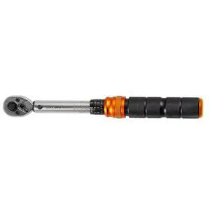 1/4" Drive Click Torque Wrench for Bike, MTB, and Motorcycle | 20-240 in-lb / 2.3-27 Nm, 72-Tooth Ratchet, ±3% ISO Accuracy, Chrome Vanadium, Storage Case 1/4" Drive Click Torque Wrench for Bike, MTB, and Motorcycle | 20-240 in-lb / 2.3-27 Nm, 72-Tooth Ratchet, ±3% ISO Accuracy, Chrome Vanadium, Storage Case