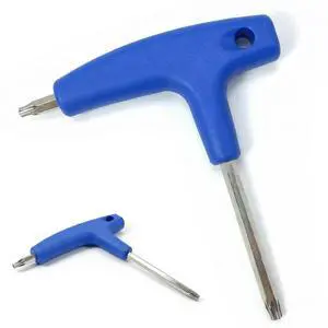 Golf Driver Adjustment Tool, 2-in-1 Golf Torque Wrench T20 T25 Dual Head Golf Club Driver Tool, Stainless Steel Golf Wrench with Plastic Handle for Shaft Adapter & Weights(Blue) Golf Driver Adjustment Tool, 2-in-1 Golf Torque Wrench T20 T25 Dual Head Golf Club Driver Tool, Stainless Steel Golf Wrench with Plastic Handle for Shaft Adapter & Weights(Blue)