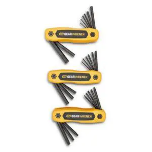 25 Piece SAE/Metric/Torx® Folding Hex Key Set - 83512 25 Piece SAE/Metric/Torx® Folding Hex Key Set - 83512