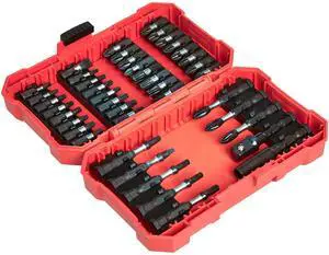 42-Piece Impact Screwdriver Bit Set with Phillips, Slotted and Torx Bits, Portable Storage Case 42-Piece Impact Screwdriver Bit Set with Phillips, Slotted and Torx Bits, Portable Storage Case