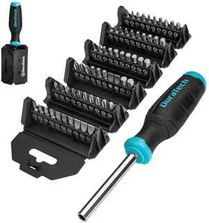 Screwdriver, Multi-Function Set with 60 Replaceable Cr-V Bits | Replaceable Cr-V Bits(Flat, Phillips, Torx, Hex, Square), All in One Screw Drivers with Rolling Barrel Bits Holder Screwdriver, Multi-Function Set with 60 Replaceable Cr-V Bits | Replaceable Cr-V Bits(Flat, Phillips, Torx, Hex, Square), All in One Screw Drivers with Rolling Barrel Bits Holder