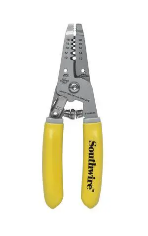 Compact Stripper 10-18AWG - Designed for Fast Wire Prep & Clean Strips - Stainless Steel Blades - Spring-Loaded Grip - Serrated Nose for Twisting Compact Stripper 10-18AWG - Designed for Fast Wire Prep & Clean Strips - Stainless Steel Blades - Spring-Loaded Grip - Serrated Nose for Twisting