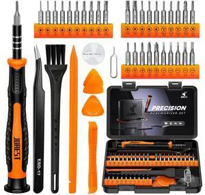 40Pcs Precision Screwdriver Set,Small Screwdriver with Torx T5 T6 T8 | Mini Repair Tool Kit for Macbook, Computer, Laptop, iPhone, PS4 PS5, Xbox, Switch, Glasses, Watch, Ring Doorbell, Electronics 40Pcs Precision Screwdriver Set,Small Screwdriver with Torx T5 T6 T8 | Mini Repair Tool Kit for Macbook, Computer, Laptop, iPhone, PS4 PS5, Xbox, Switch, Glasses, Watch, Ring Doorbell, Electronics