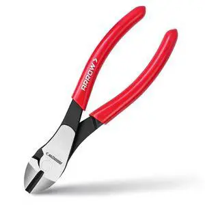 7" High Leverage Diagonal Cutting Pliers, Wire Cutters, Side Cutters | Heavy Duty, Reinforced Jaws, Non-Slip Handle, Premium High Carbon Steel, Comfortable Grip, For Cutting Wires 7" High Leverage Diagonal Cutting Pliers, Wire Cutters, Side Cutters | Heavy Duty, Reinforced Jaws, Non-Slip Handle, Premium High Carbon Steel, Comfortable Grip, For Cutting Wires