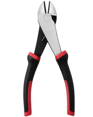 7-inch Wire Cutters, Spring-loaded Side Cutters Dikes, Ultra Tough and Durable Diagonal Cutting Pliers in CRV Steel, Heavy Duty Cutting Pliers for Electrical, Artificial Flowers and Homes 7-inch Wire Cutters, Spring-loaded Side Cutters Dikes, Ultra Tough and Durable Diagonal Cutting Pliers in CRV Steel, Heavy Duty Cutting Pliers for Electrical, Artificial Flowers and Homes