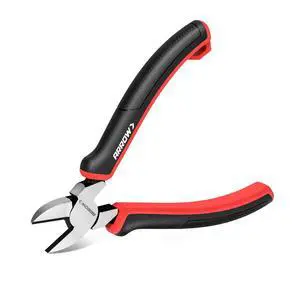 High Leverage Diagonal Pliers, 6 Inch Wire Cutters with TPR Handle | High Carbon Steel, Side Cutters, Cutting Wire, Automotive, Household Repairs High Leverage Diagonal Pliers, 6 Inch Wire Cutters with TPR Handle | High Carbon Steel, Side Cutters, Cutting Wire, Automotive, Household Repairs