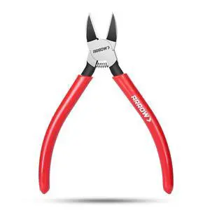 6" Precision Wire Cutters, Precision Flush Cut Diagonal Pliers | Spring Loaded Design, Ultra Sharp Blades, Non-Slip Handle, Jewelry Making, Electronics Repair, Crafts, DIY Models, Zip Ties 6" Precision Wire Cutters, Precision Flush Cut Diagonal Pliers | Spring Loaded Design, Ultra Sharp Blades, Non-Slip Handle, Jewelry Making, Electronics Repair, Crafts, DIY Models, Zip Ties