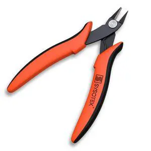 Flush Cutters Precision Wire Cutters for Fiber Optics, Electronics and Jewelry Making tool Mini Diagonal Cutting Pliers Perfect for Zip Ties, Electrician Tool, Small Wire, crafting and more Flush Cutters Precision Wire Cutters for Fiber Optics, Electronics and Jewelry Making tool Mini Diagonal Cutting Pliers Perfect for Zip Ties, Electrician Tool, Small Wire, crafting and more