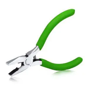 Mini Lineman's Pliers with Cutter, Serrated Jaw for Jewelry Craft | Multi Use Combination Pliers, Thin Side Cutters, Micro Fine Precision Tips, Wire Cutting & Gripping, for Beading, Hobby, DIY Mini Lineman's Pliers with Cutter, Serrated Jaw for Jewelry Craft | Multi Use Combination Pliers, Thin Side Cutters, Micro Fine Precision Tips, Wire Cutting & Gripping, for Beading, Hobby, DIY