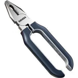 8" Lineman Pliers, High Leverage Combination Pliers, Heavy-Duty CRV Steel with Wire Cutter & Soft Grip Handle 8" Lineman Pliers, High Leverage Combination Pliers, Heavy-Duty CRV Steel with Wire Cutter & Soft Grip Handle