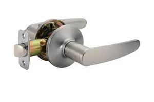Easy Installation Straight Door Lever, Passage, Satin Nickel, 1-Pack Easy Installation Straight Door Lever, Passage, Satin Nickel, 1-Pack