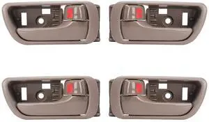 4Pcs Interior Inside Door Handles for Toyota Camry 2002 2003 2004 2005 2006 | Inner Door Handles Replacement Front Rear Left Driver & Right Passenger Side - Beige 4Pcs Interior Inside Door Handles for Toyota Camry 2002 2003 2004 2005 2006 | Inner Door Handles Replacement Front Rear Left Driver & Right Passenger Side - Beige