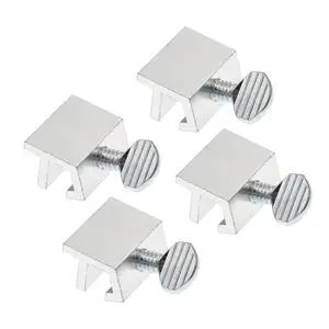 Sliding Window Security Lock for 1/8 in. Rail, Aluminum (4 Pack) Sliding Window Security Lock for 1/8 in. Rail, Aluminum (4 Pack)