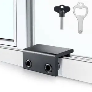 Window Locks, 4 Pack for Horizontal & Vertical Sliding Windows | Aluminum Alloy Window Lock,Sturdy Durable. Lock or Adjust Vents to Stop Falls,Reliable Safety Protection for Home and Travel Window Locks, 4 Pack for Horizontal & Vertical Sliding Windows | Aluminum Alloy Window Lock,Sturdy Durable. Lock or Adjust Vents to Stop Falls,Reliable Safety Protection for Home and Travel