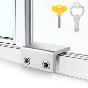 Window Locks, 4 Pack for Horizontal & Vertical Sliding Windows | Aluminum Alloy Window Lock,Sturdy Durable. Lock or Adjust Vents to Stop Falls,Reliable Safety Protection for Home and Travel Window Locks, 4 Pack for Horizontal & Vertical Sliding Windows | Aluminum Alloy Window Lock,Sturdy Durable. Lock or Adjust Vents to Stop Falls,Reliable Safety Protection for Home and Travel