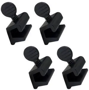 Single Small Sliding Window Security Lock, Aluminum, Black Coated, 4 Pack, Made in Taiwan Single Small Sliding Window Security Lock, Aluminum, Black Coated, 4 Pack, Made in Taiwan