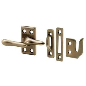 H 3683 1-7/8 In. Diecast and Steel Antique Brass Casement Window Sash Lock (Single Pack) H 3683 1-7/8 In. Diecast and Steel Antique Brass Casement Window Sash Lock (Single Pack)