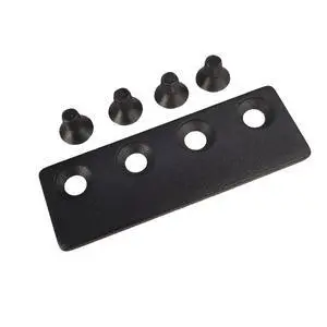 Sliding Barn Door Track Connector Black Sliding Barn Door Track Connector Black