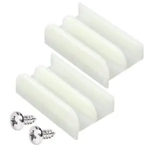 M6219 Sliding Shower Door Bottom Track (Top-Hung Shower Door Track), Suitable for 7/16-inch Thick Glass, 1/2-inch Channels, Glass Shower Door Plastic Track M6219 (2 Pack) M6219 Sliding Shower Door Bottom Track (Top-Hung Shower Door Track), Suitable for 7/16-inch Thick Glass, 1/2-inch Channels, Glass Shower Door Plastic Track M6219 (2 Pack)