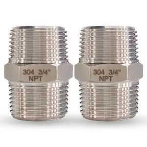 3/4" Male x 3/4" Male Hex Nipple Pipe Fittings, 304 Stainless Steel 3/4 inch NPT Male Threaded Pipe Adapter Fittings Equal Nipples Connectors, Male Straight Connector Pipe Fitting (3/4, 2pcs) 3/4" Male x 3/4" Male Hex Nipple Pipe Fittings, 304 Stainless Steel 3/4 inch NPT Male Threaded Pipe Adapter Fittings Equal Nipples Connectors, Male Straight Connector Pipe Fitting (3/4, 2pcs)
