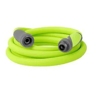 Garden Lead-in Hose with SwivelGrip, 5/8 in. x 10 ft., Lightweight All-Weather Water Hose, Durable and Flexible, Leak-Free Connections Garden Lead-in Hose with SwivelGrip, 5/8 in. x 10 ft., Lightweight All-Weather Water Hose, Durable and Flexible, Leak-Free Connections