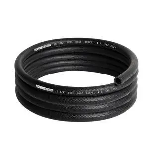 3/8" Fuel Hose Line Push Lock NBR Rubber SAE 30R7 10FT 300PSI | NBR Rubber with Polyester Braid, -40°F to 257°F, Oil and Wear Resistant, Compatible with Diesel, Oil, Gasoline, Biodiesel 3/8" Fuel Hose Line Push Lock NBR Rubber SAE 30R7 10FT 300PSI | NBR Rubber with Polyester Braid, -40°F to 257°F, Oil and Wear Resistant, Compatible with Diesel, Oil, Gasoline, Biodiesel
