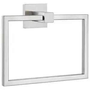 Square Towel Ring for Bathroom, Brushed Nickel, 304 Stainless Steel | 180° Swivel Towel Holder, Easy Towel Access, Spacious 6.3" Inner Ring, Easy Drilling Wall Mounted for Sink Vanity Kitchen Square Towel Ring for Bathroom, Brushed Nickel, 304 Stainless Steel | 180° Swivel Towel Holder, Easy Towel Access, Spacious 6.3" Inner Ring, Easy Drilling Wall Mounted for Sink Vanity Kitchen