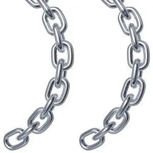2 Pcs 5/32 x 23 Inch Link Chain 304 Stainless Steel Coil Chain, 4mm | for Transport Tie Down Binder Chain Pulling Towing Hanging, Home, Camping, Pet Towing 2 Pcs 5/32 x 23 Inch Link Chain 304 Stainless Steel Coil Chain, 4mm | for Transport Tie Down Binder Chain Pulling Towing Hanging, Home, Camping, Pet Towing