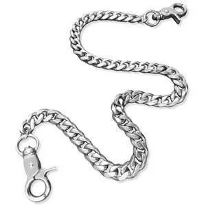Pants Wallet Chain for Men Women Boy Girl,Heavy Duty Pocket Chain Metal Wallet Keychain Jean Punk,Silver Pants Wallet Chain for Men Women Boy Girl,Heavy Duty Pocket Chain Metal Wallet Keychain Jean Punk,Silver