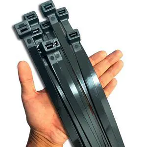 Black Zip Ties Heavy Duty 20 Inch Outdoor, 250lb Extra Large Cable Tie Wraps Long Plastic Wire Ties Wide Big Strong Thick Zipties 40 Pack Black Zip Ties Heavy Duty 20 Inch Outdoor, 250lb Extra Large Cable Tie Wraps Long Plastic Wire Ties Wide Big Strong Thick Zipties 40 Pack