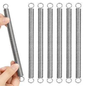 6pcs 3/8 Inch x 6-1/3 Inch Stainless Steel Extension Springs | Extension Springs With Hook Ends For Machinery Repair Industrial Screen Door 6pcs 3/8 Inch x 6-1/3 Inch Stainless Steel Extension Springs | Extension Springs With Hook Ends For Machinery Repair Industrial Screen Door