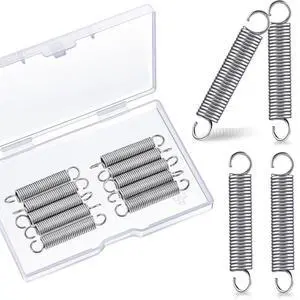 10 Pcs Sp 9600 Extension Spring 1/4" x 1-1/2" x 0.035" with Hooks | Small Springs with Hook, Extension Gate Latch Spring for Mechanical Devices, Tool Repair, Replacement, DIY Projects 10 Pcs Sp 9600 Extension Spring 1/4" x 1-1/2" x 0.035" with Hooks | Small Springs with Hook, Extension Gate Latch Spring for Mechanical Devices, Tool Repair, Replacement, DIY Projects