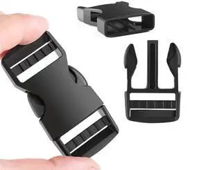 6 Pack 1" Buckle Quick Side Release Buckles Dual Adjustable No Sewing Clips Plastic Buckle Replacement for Nylon Webbing Straps Backpack Belt Dog Collars(Inner Diameter 1 Inch) 6 Pack 1" Buckle Quick Side Release Buckles Dual Adjustable No Sewing Clips Plastic Buckle Replacement for Nylon Webbing Straps Backpack Belt Dog Collars(Inner Diameter 1 Inch)