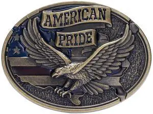 Belt Buckles for Men Women - American Flag and Eagle Belt Buckle Belt Buckles for Men Women - American Flag and Eagle Belt Buckle