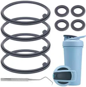 Shaker Bottle Gasket Replacement for BlenderBottle Strada Shaker Cup Stainless Steel Water BottleWire Whisk Bottle GasketCompatible with Blender Bottle Strada Protein Shaker Bottle Flip lid (9) Shaker Bottle Gasket Replacement for BlenderBottle Strada Shaker Cup Stainless Steel Water BottleWire Whisk Bottle GasketCompatible with Blender Bottle Strada Protein Shaker Bottle Flip lid (9)