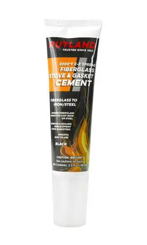 EZ Spread Stove Gasket Cement, High Temp 2000F Fiberglass Gasket Adhesive, USA-Made Wood Stove Repair Sealant for Fireplace, Wood & Pellet Stove Door Gaskets, Black, 2.3 oz EZ Spread Stove Gasket Cement, High Temp 2000F Fiberglass Gasket Adhesive, USA-Made Wood Stove Repair Sealant for Fireplace, Wood & Pellet Stove Door Gaskets, Black, 2.3 oz