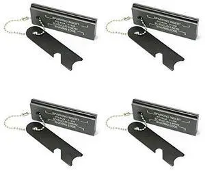 Magnesium Flint Fire Starter, Survival Fire Blocks with Striker for Camping/Hiking/Emergency (4 Pack) Magnesium Flint Fire Starter, Survival Fire Blocks with Striker for Camping/Hiking/Emergency (4 Pack)